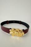 MRW1599 Flower Kemer Bordo