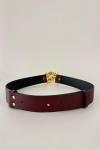 MRW1599 Flower Kemer Bordo