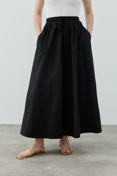 MRW1631 New Poplin Etek Siyah