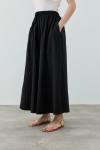 MRW1631 New Poplin Etek Siyah