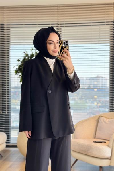 MRW1801 Ceremony Ceket Siyah