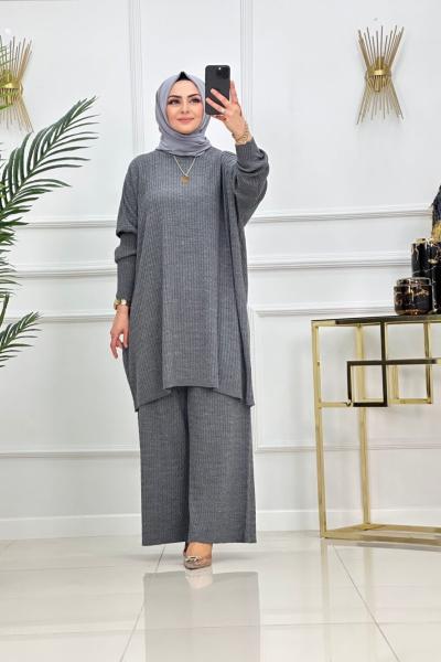 BATTAL TRİKO TAKIM-ANTRASIT