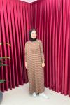 COMFY PENYE ELBİSE - CAMEL