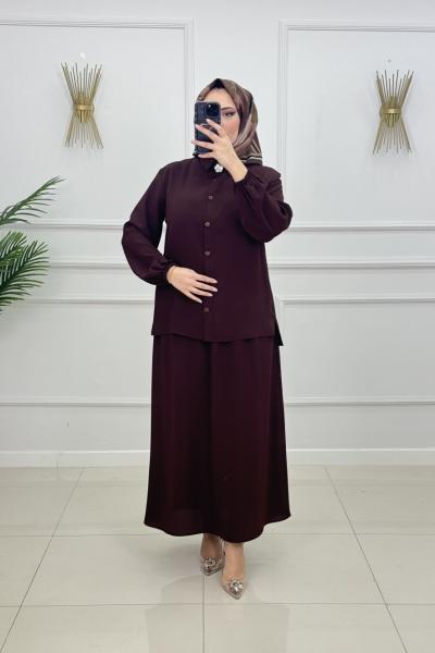 SELİN ETEKLİ TAKIM-ACI KAHVE