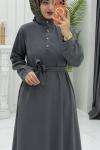 Feyza Elbise Gri