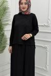 Nazan Etek Takım Siyah